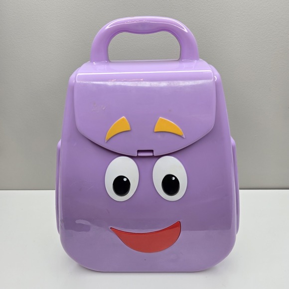 Other - Dora The Explorer Talking Purple‎ Plastic Backpack 2004 Not Working